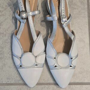 Italian leather wedding shoes (Mot-Clè size 40 European)